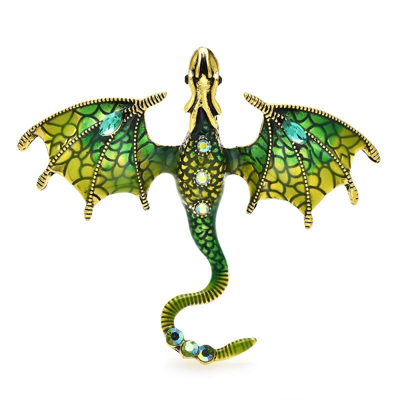 Dragon Brooches Multiple Colors