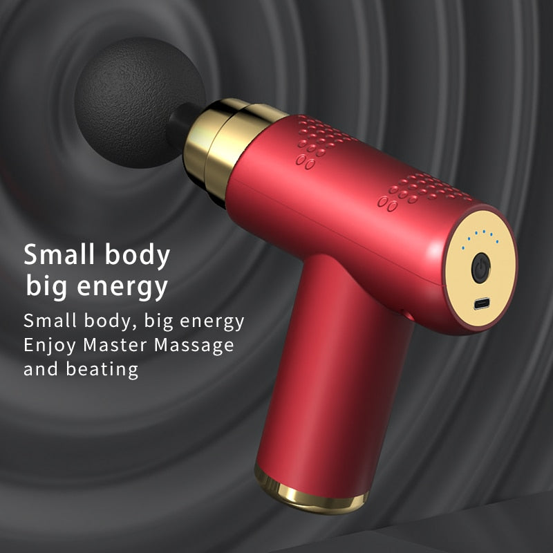 Portable Massage Gun Deep Tissue Muscle Electric Pain ReliefSlimming