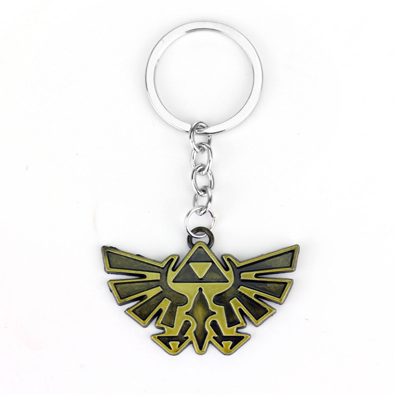 Zeldas Hylian Shield Keychain Breath of The Wild