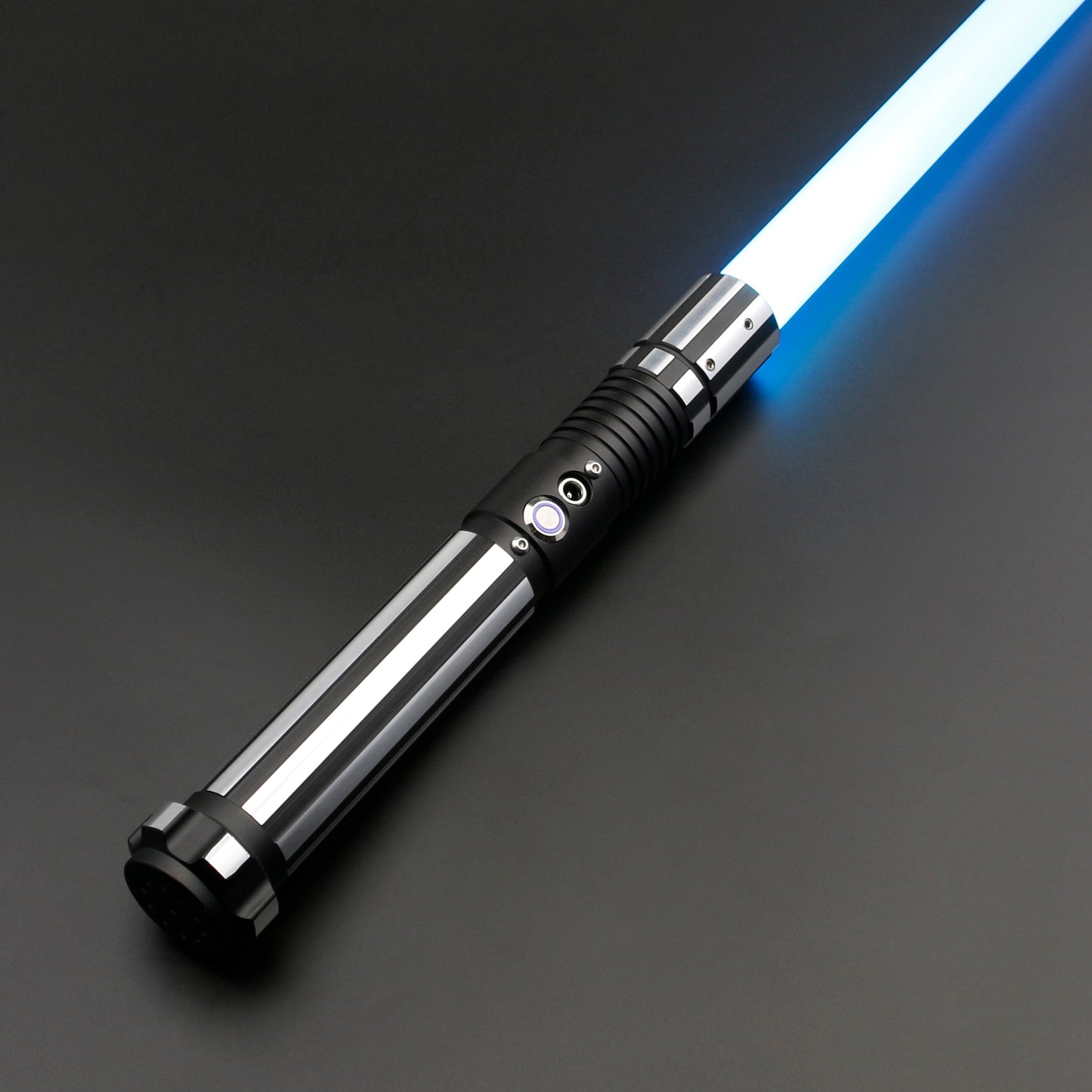 Lightsaber RGB Saber Sword Laser Blaster Hilt+Blade Light Gift Toys Cosplay