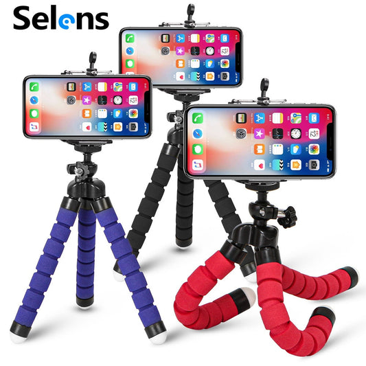 Tripod For Phone Flexible Sponge Octopus Mini