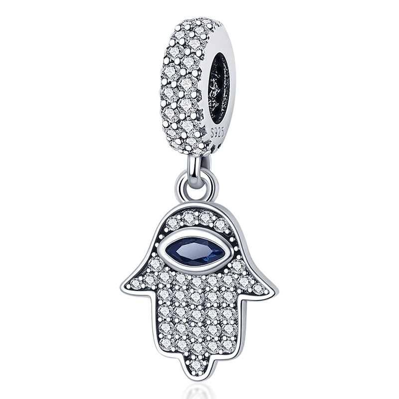 Charms 925 Evil Eye Owl Hot Air Balloon Blue Pandora Tortoise Heart