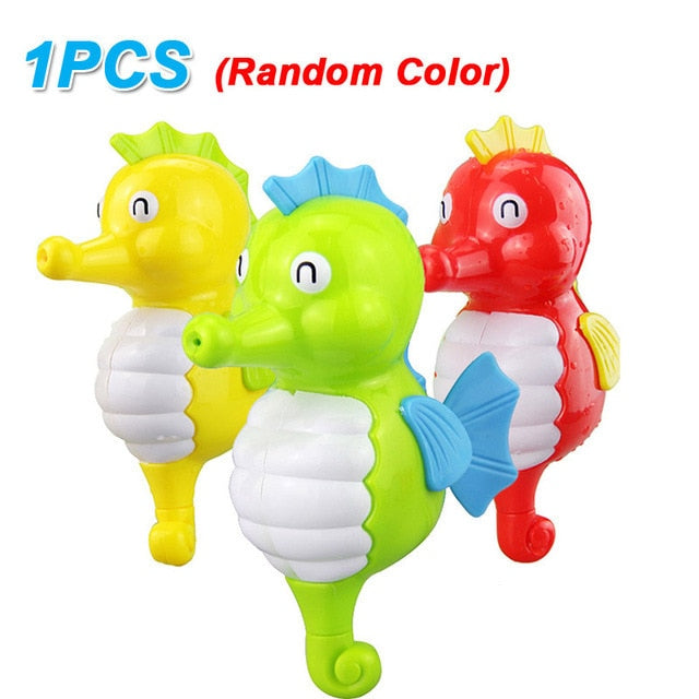 Baby Toys Bathing Ducks Cartoon Animal Whale Crab