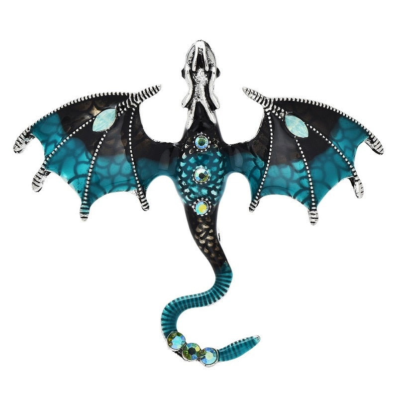 Dragon Brooches Multiple Colors