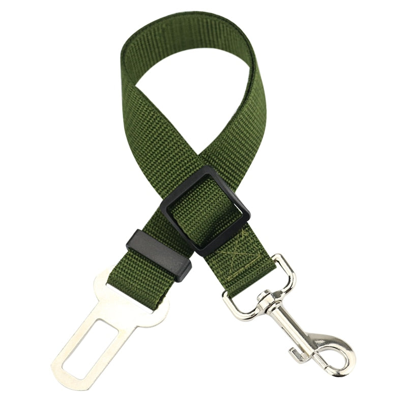 Adjustable Pet Cat Dog Car Seat  Belt Harness Lead Clip