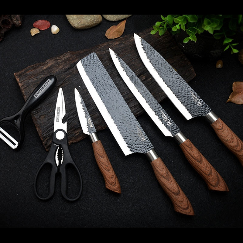 Stainless Steel Kitchen Knives Set