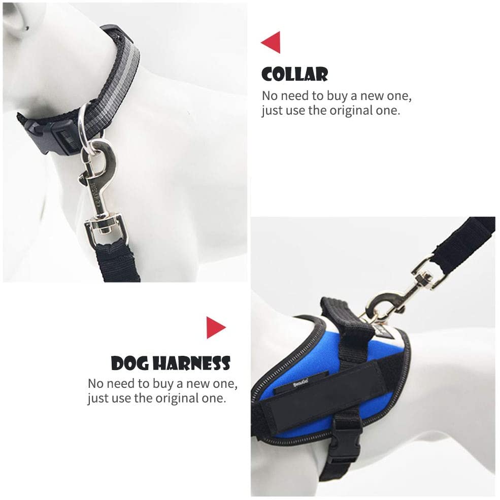 Adjustable Pet Cat Dog Car Seat  Belt Harness Lead Clip