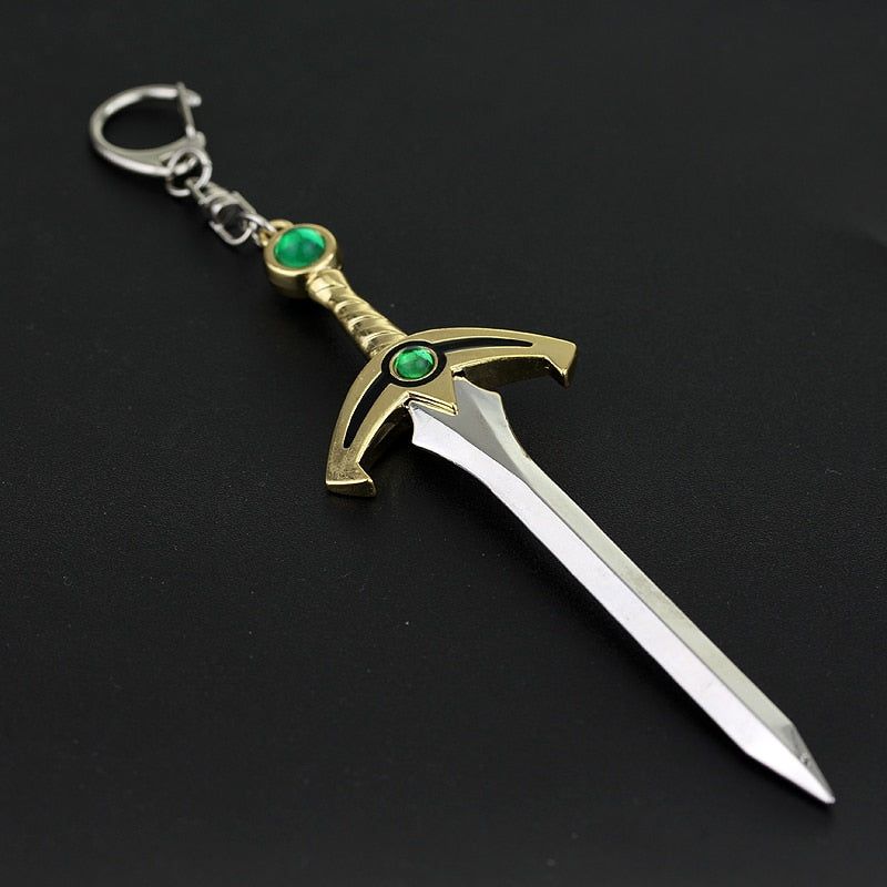 Zeldas Hylian Shield Keychain Breath of The Wild