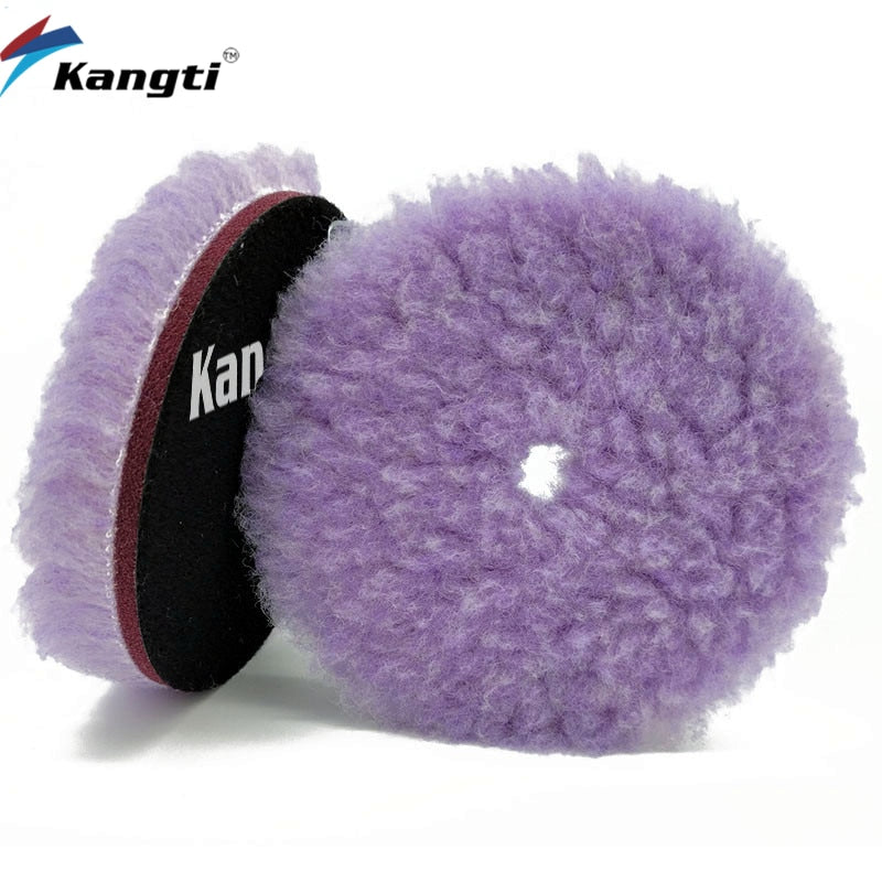 5/6 Inch Natural Lamb Skin Wool Polishing Pad