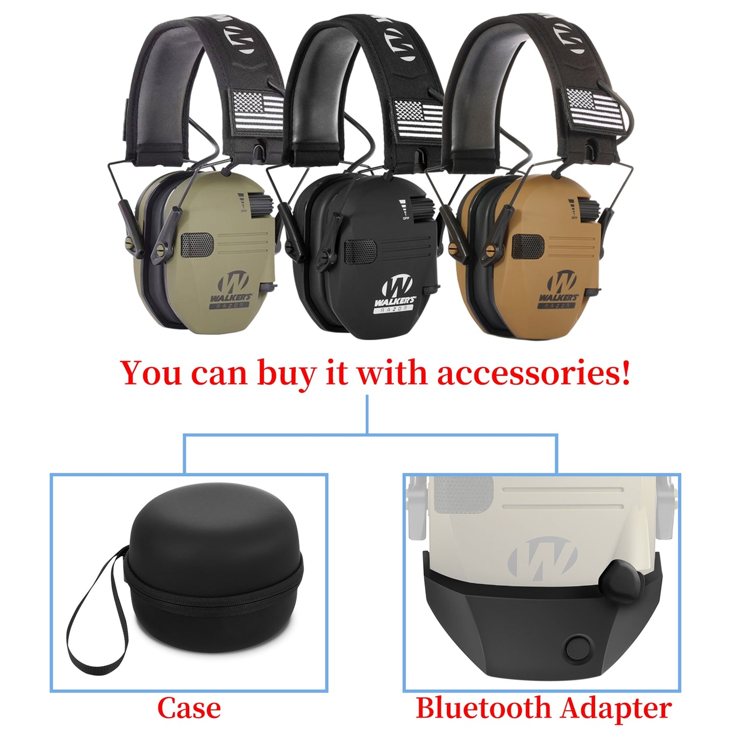 Shooting Ear Protection Safety Earmuffs Noise Reduction