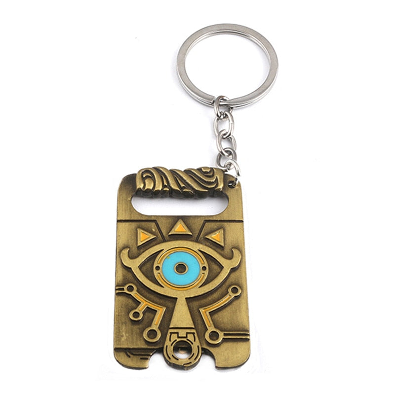 Zeldas Hylian Shield Keychain Breath of The Wild