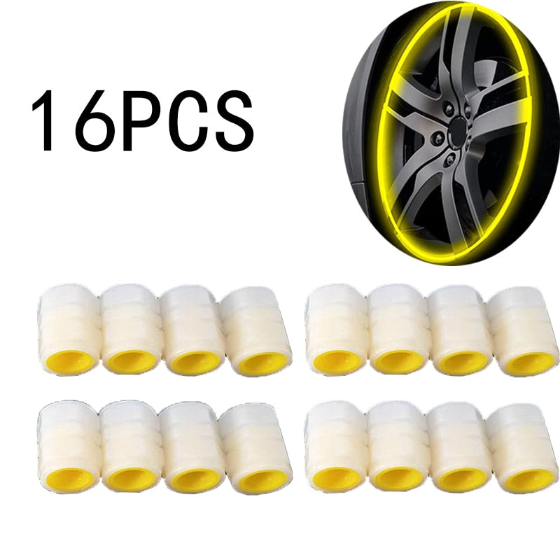 Luminous Valve Caps Glowing Wheel 20Pcs