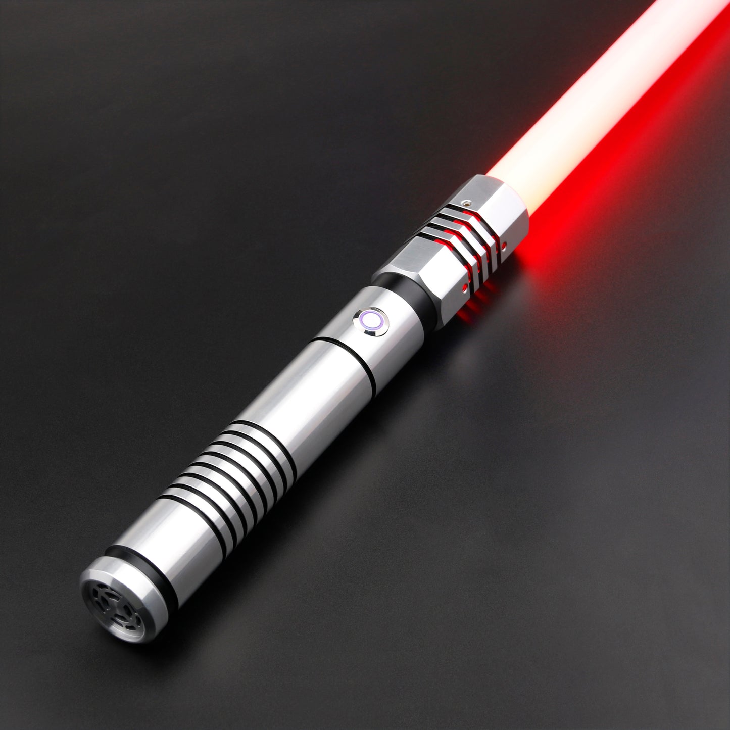 Lightsaber RGB Saber Sword Laser Blaster Hilt+Blade Light Gift Toys Cosplay