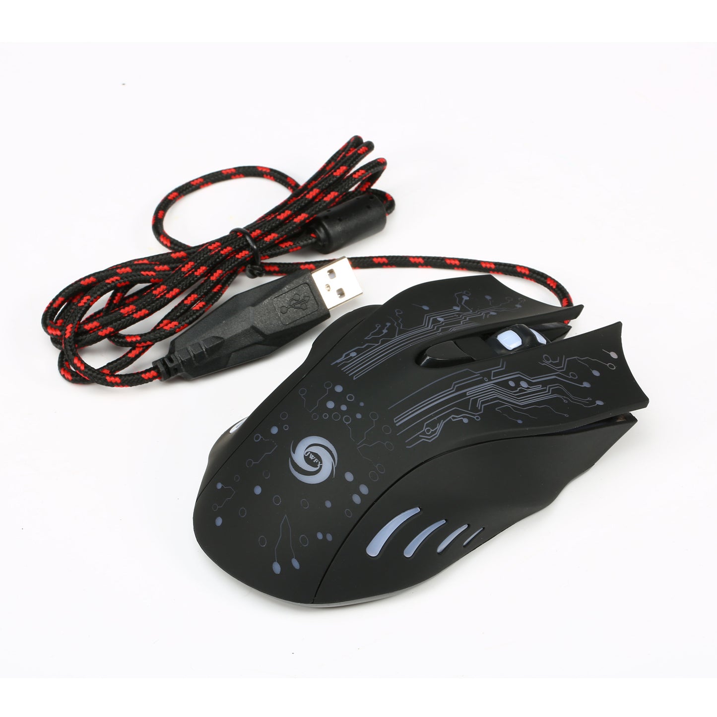 USB Wired Gaming Mouse Adjustable 7 Buttons LED Backlit