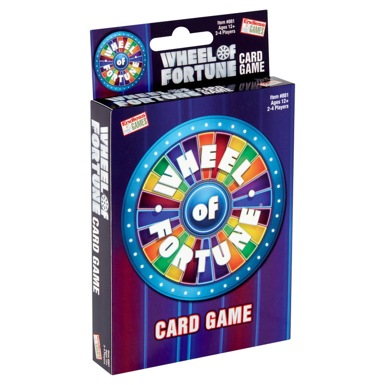 Wheel Of Fortune Card Game 2-4 Players