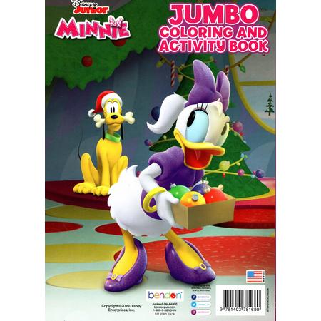 Disney Junior Minnie Christmas Edition Jumbo Activity Book