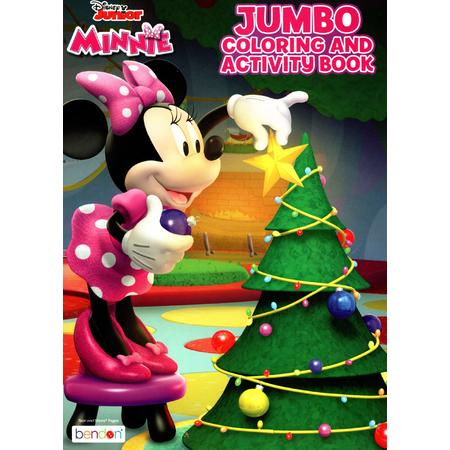 Disney Junior Minnie Christmas Edition Jumbo Activity Book